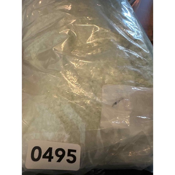 LoveShackFancy Revolve Mini Skirt M Preppy Ruffle Cocktail Pastel Green Heiress - Picture 9 of 9